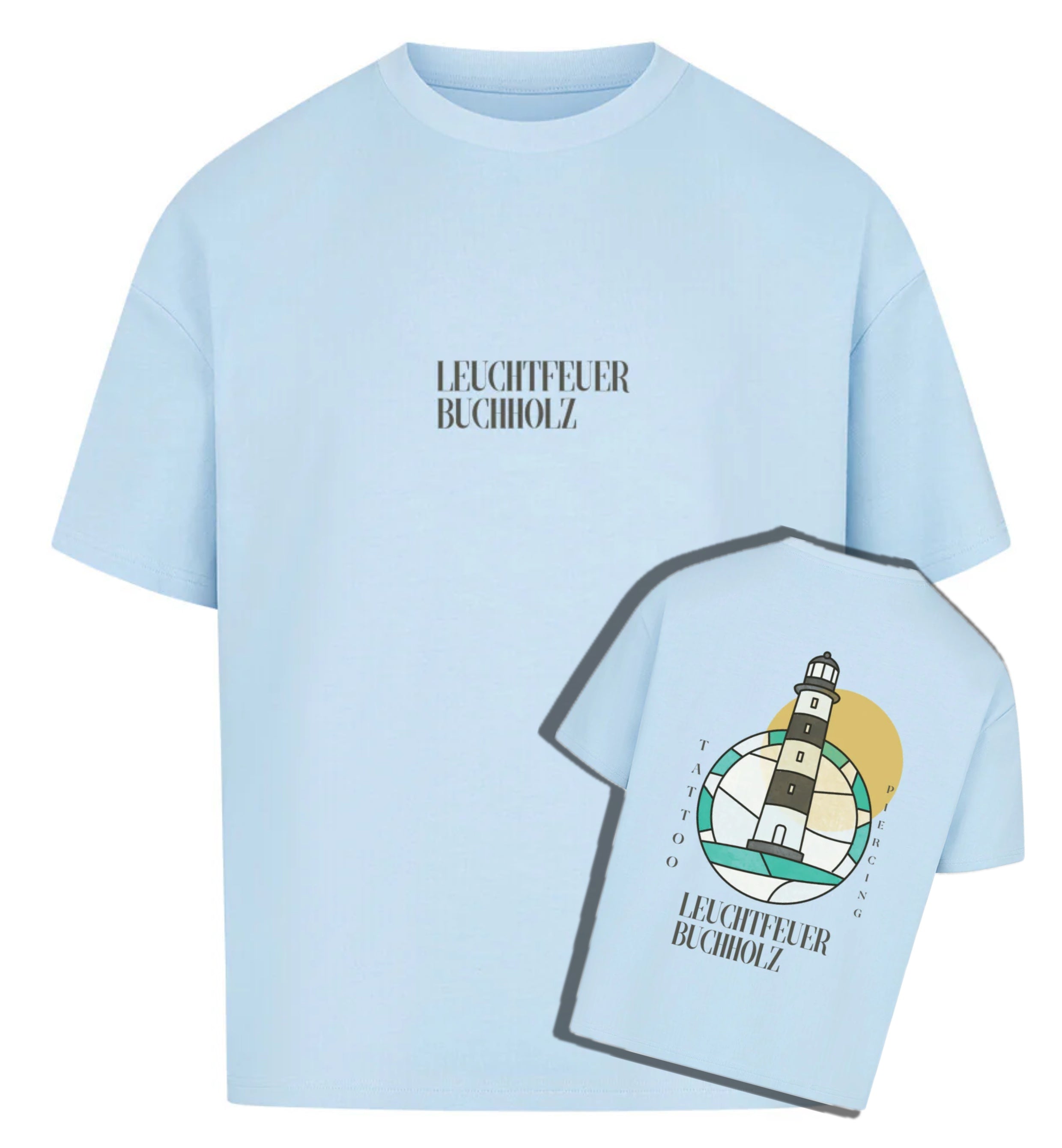 Leuchtfeuer Tätowierungen - Oversized Shirt