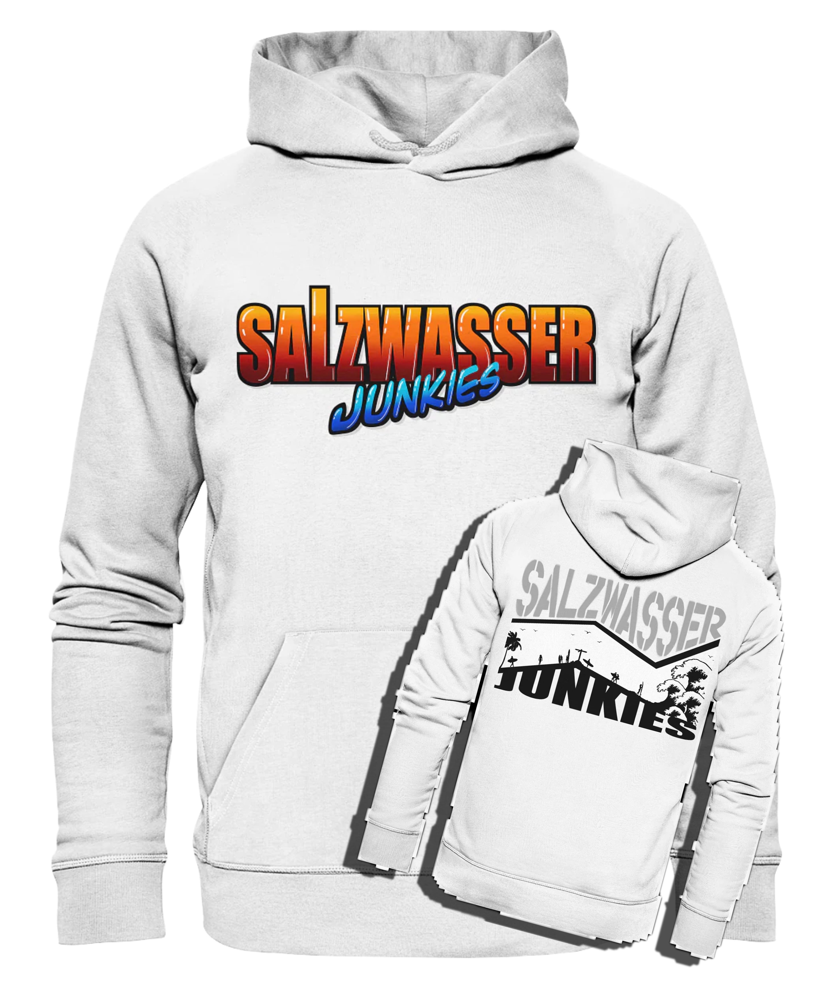 Salzwasser Junkie - Organic Surf Hoodie