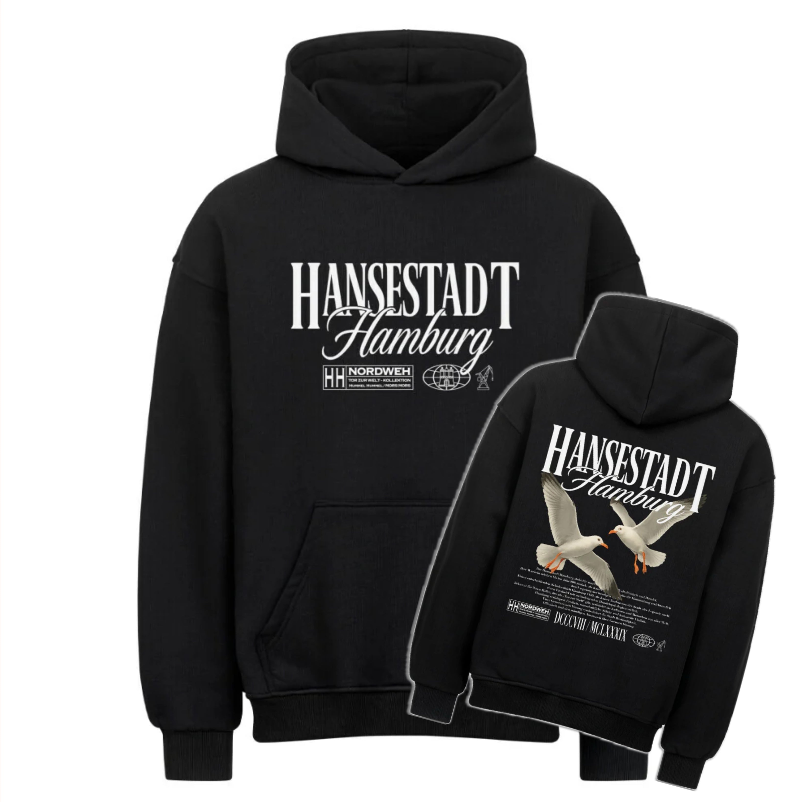 HHansemöwen Oversized Hoodie