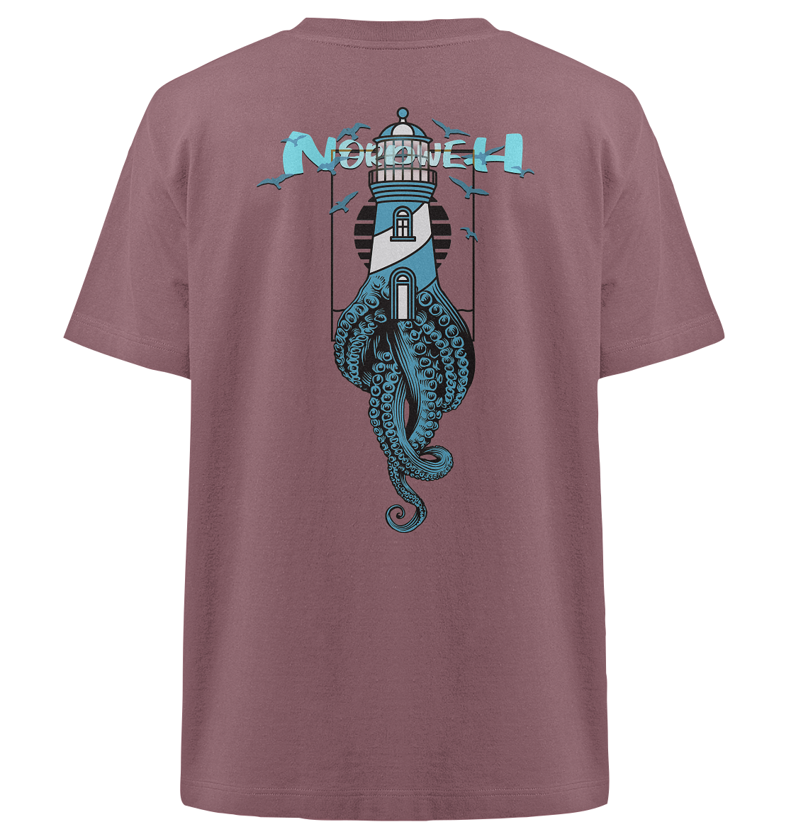 Octokeys - Heavy Oversized Organic Shirt Helgoland