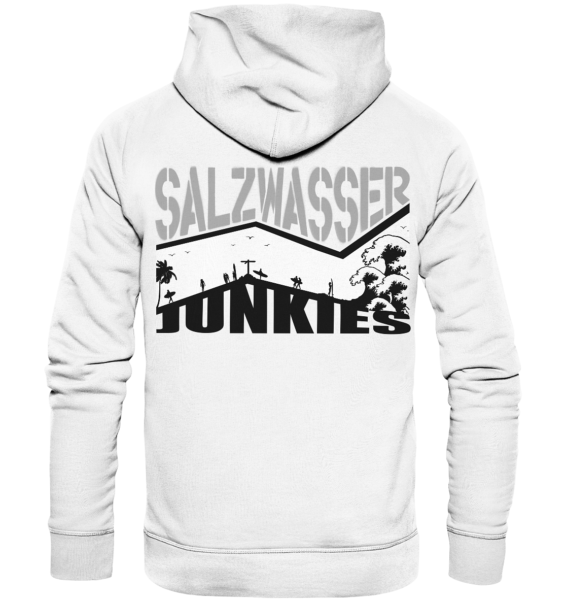 Salzwasser Junkie - Organic Surf Hoodie