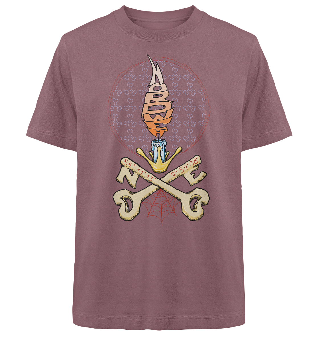 Octokeys - Heavy Oversized Organic Shirt Helgoland
