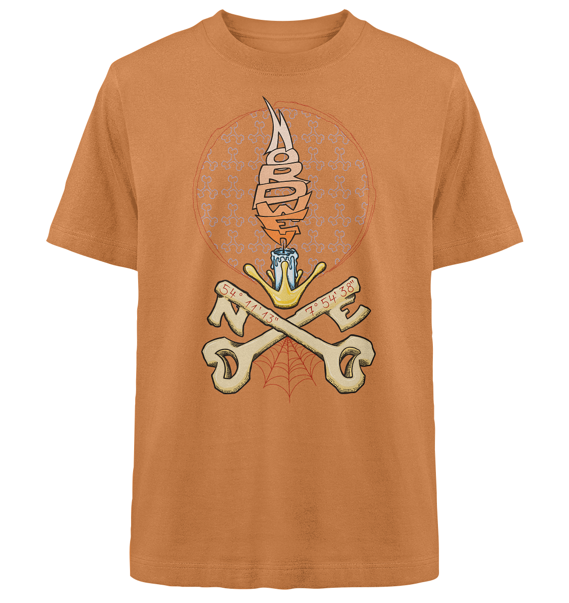 Octokeys - Heavy Oversized Organic Shirt Helgoland