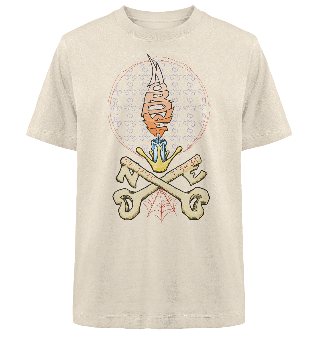 Octokeys - Heavy Oversized Organic Shirt Helgoland