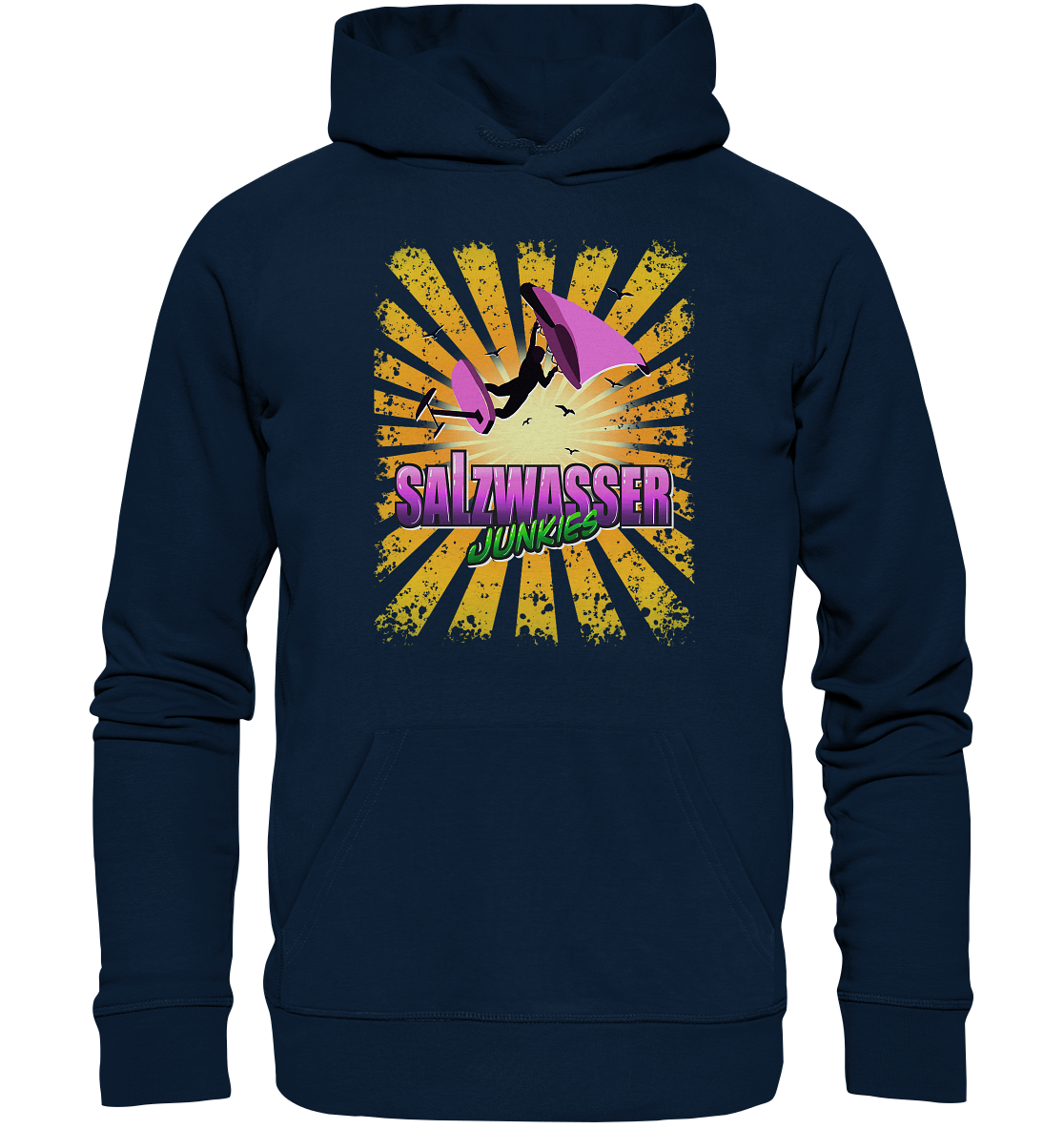 Wingfoil Junkie - Organic Surf Hoodie