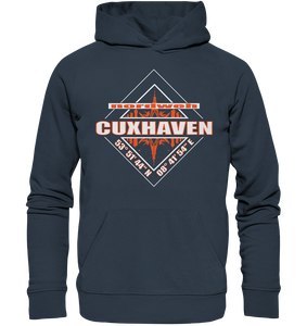 Kugelbake - Organic Hoodie Cuxhaven