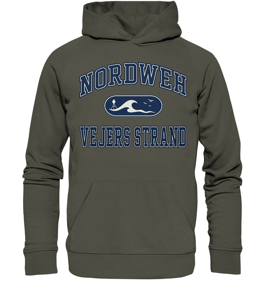 Nordweh Vejers Strand - Organic Hoodie