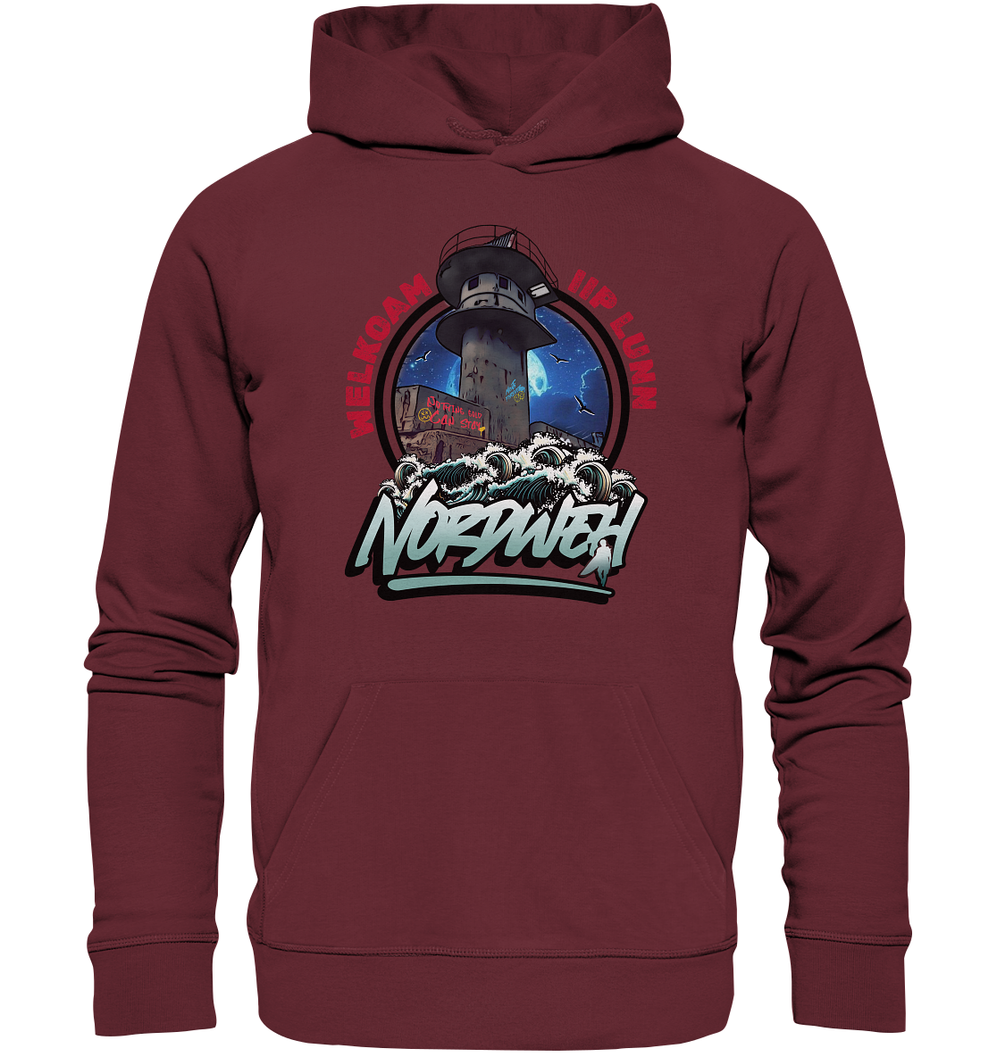 Julius Hood - Organic Hoodie Helgoland