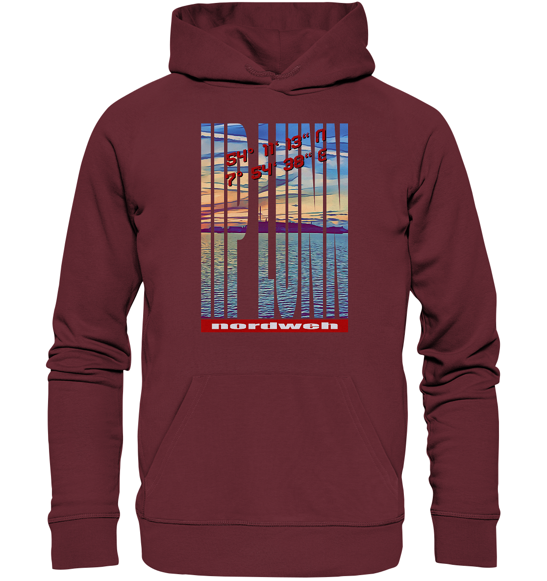 Iip Lunn 3 - Organic Hoodie Helgoland