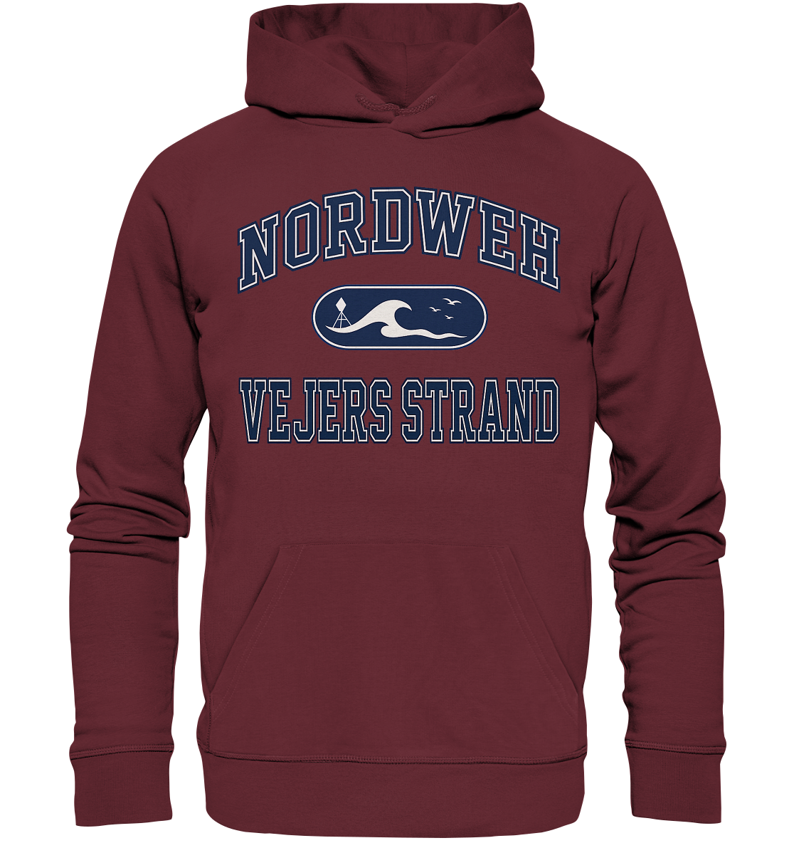 Nordweh Vejers Strand - Organic Hoodie