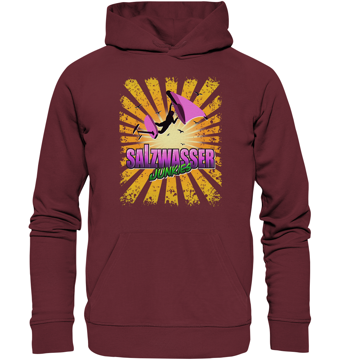 Wingfoil Junkie - Organic Surf Hoodie