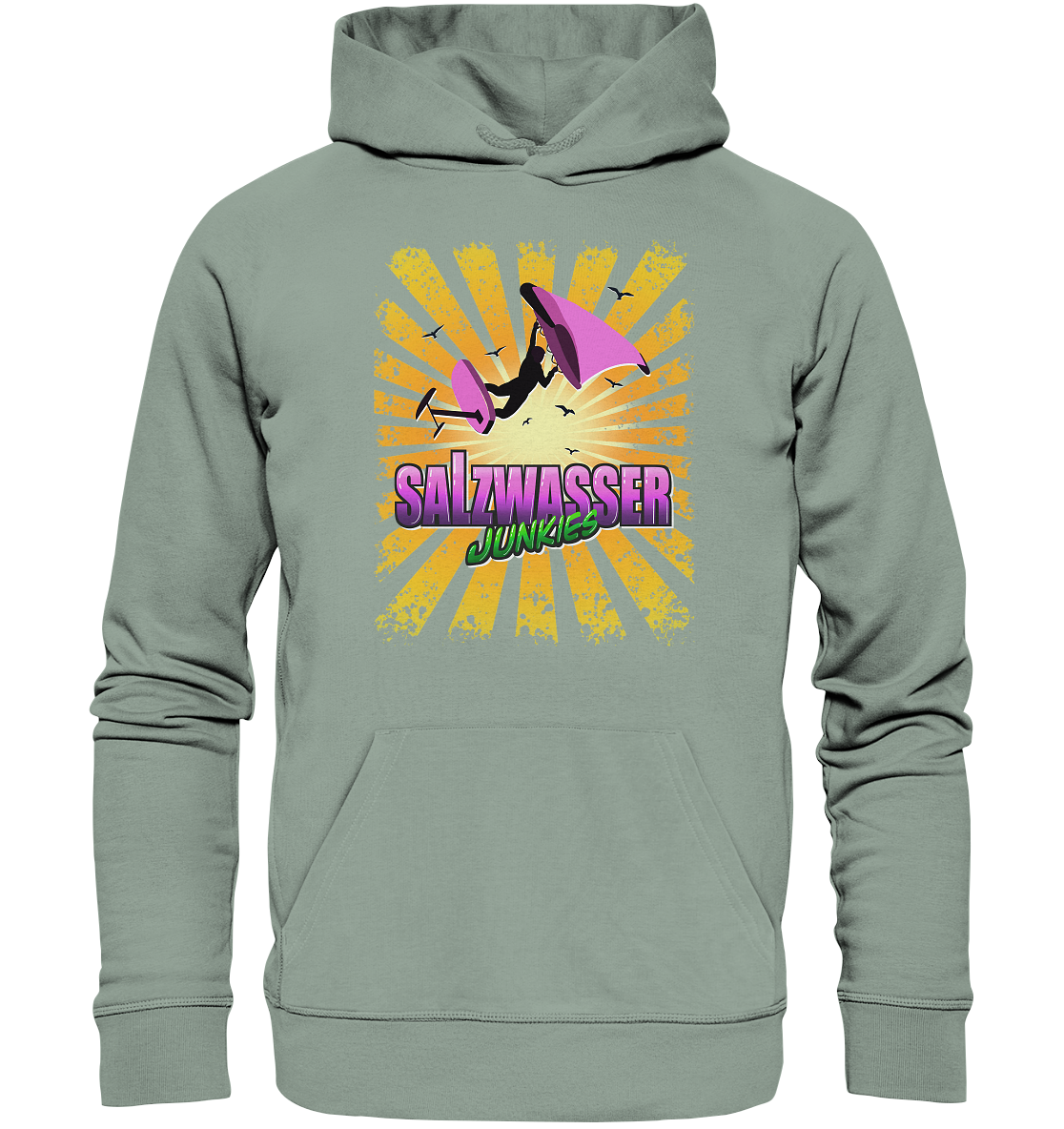 Wingfoil Junkie - Organic Surf Hoodie