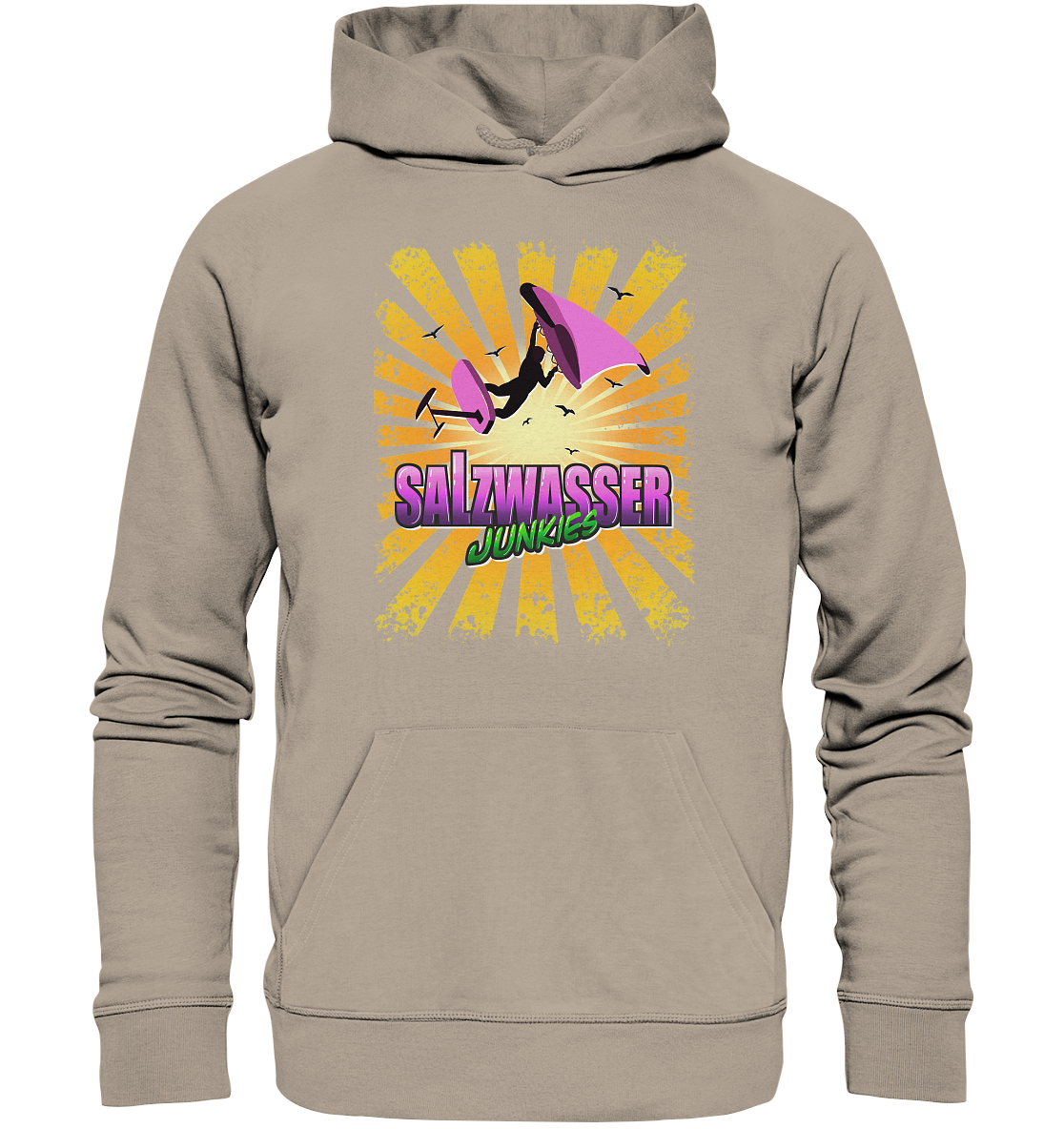 Wingfoil Junkie - Organic Surf Hoodie