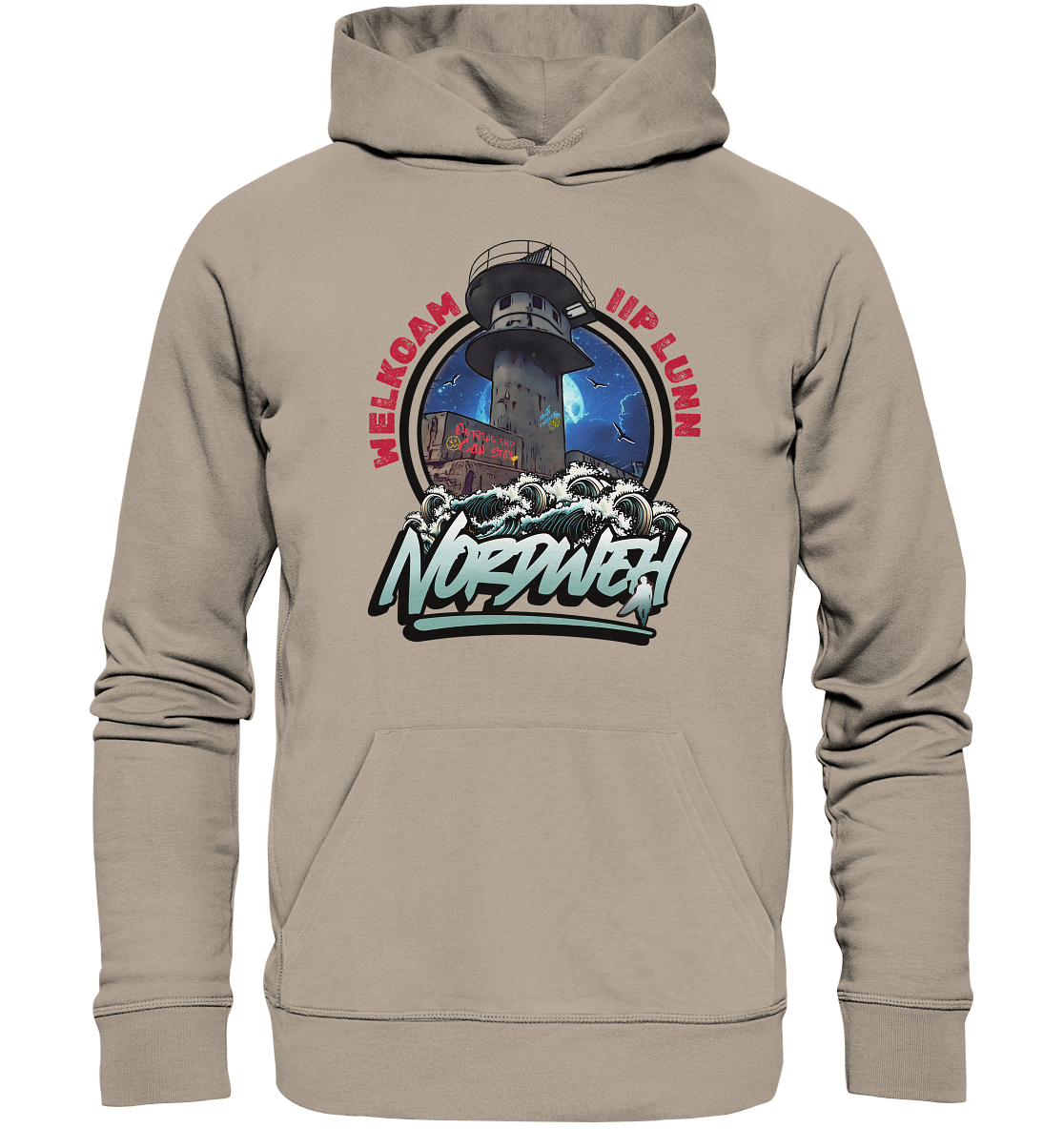Julius Hood - Organic Hoodie Helgoland