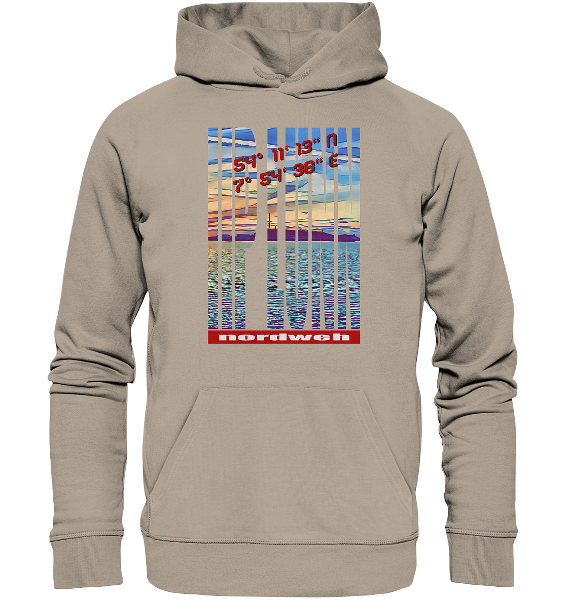 Iip Lunn 3 - Organic Hoodie Helgoland