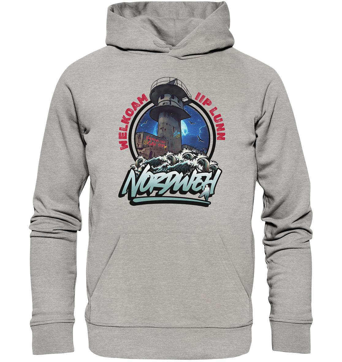 Julius Hood - Organic Hoodie Helgoland
