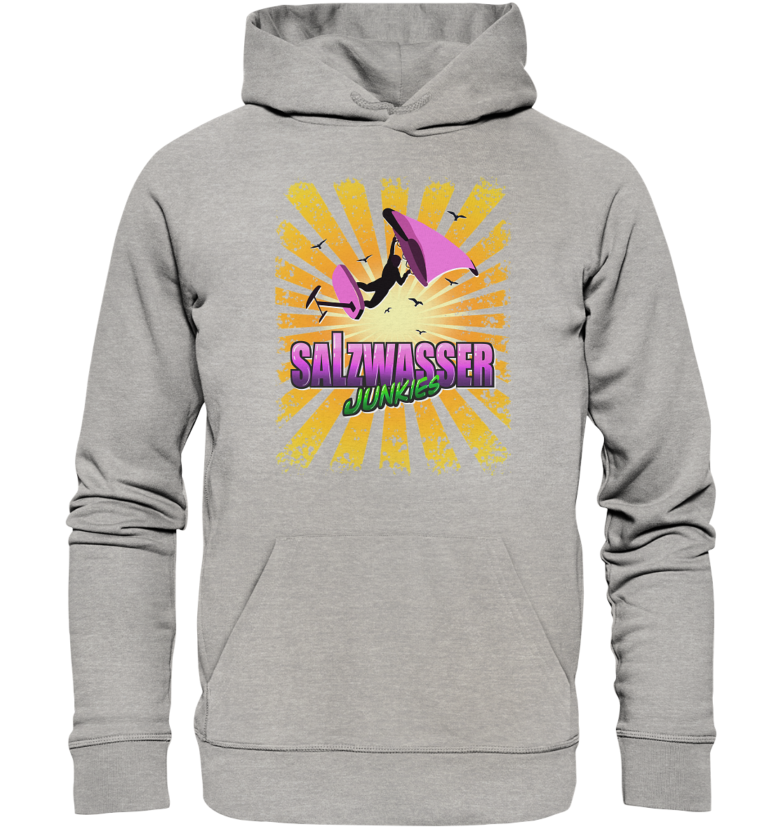 Wingfoil Junkie - Organic Surf Hoodie