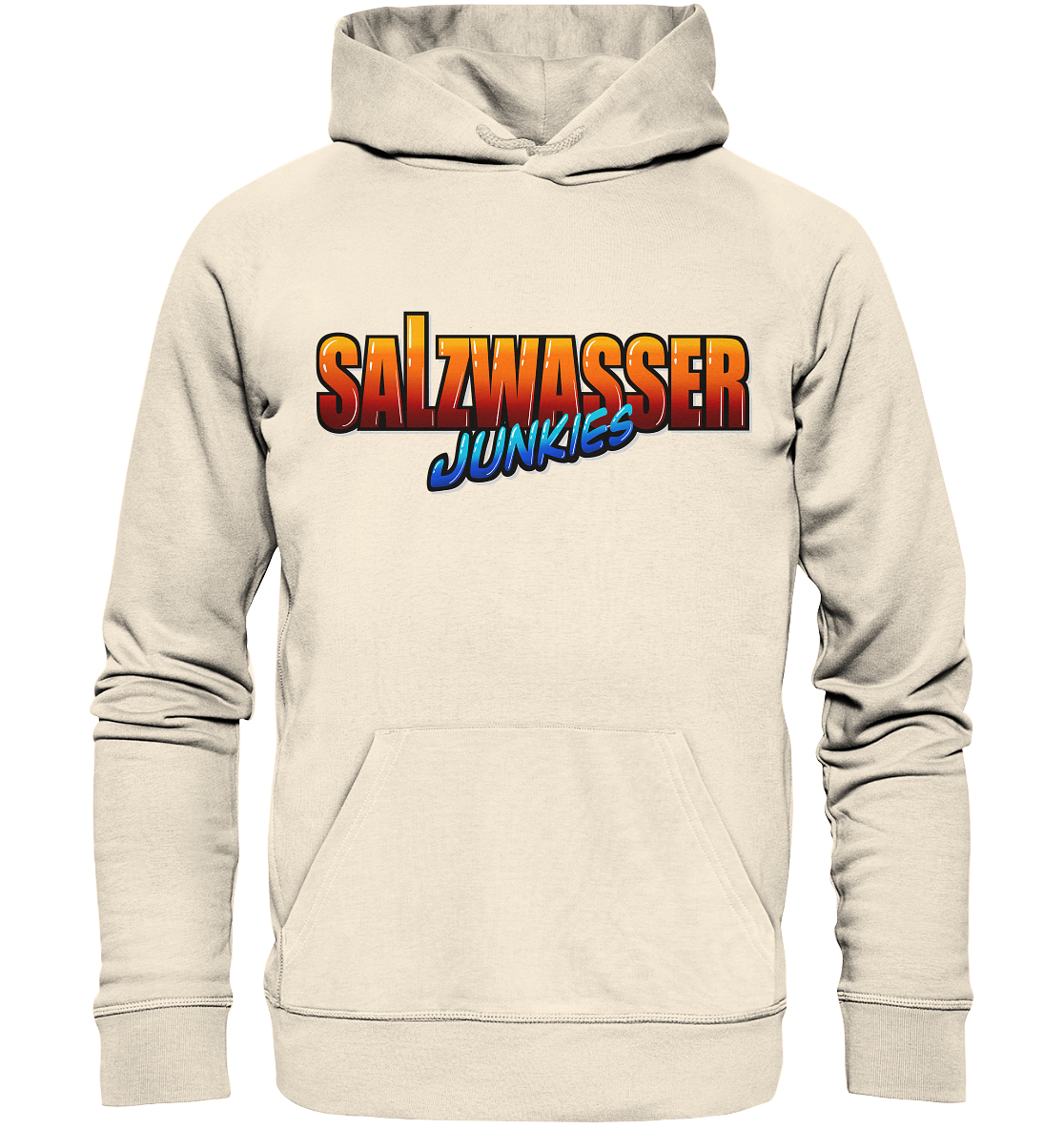 Salzwasser Junkie - Organic Surf Hoodie
