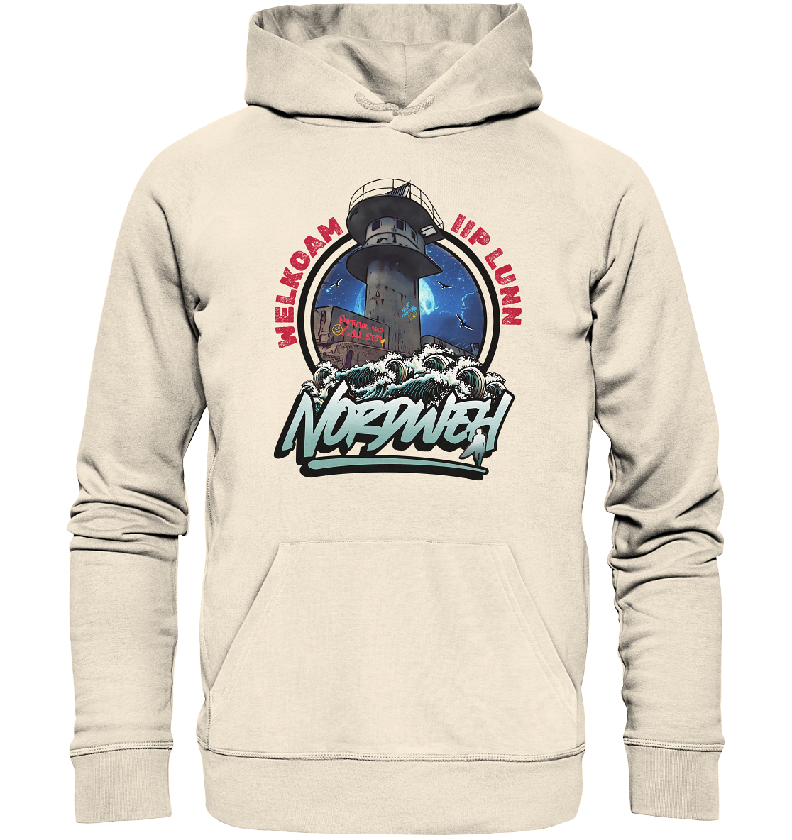 Julius Hood - Organic Hoodie Helgoland