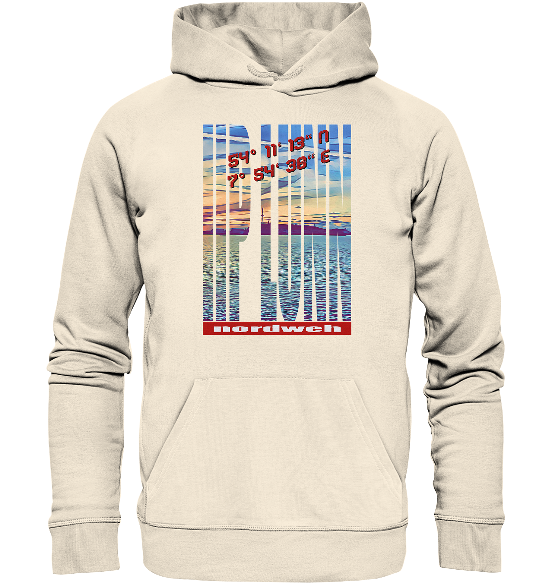 Iip Lunn 3 - Organic Hoodie Helgoland