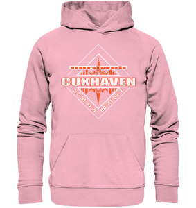 Kugelbake - Organic Hoodie Cuxhaven