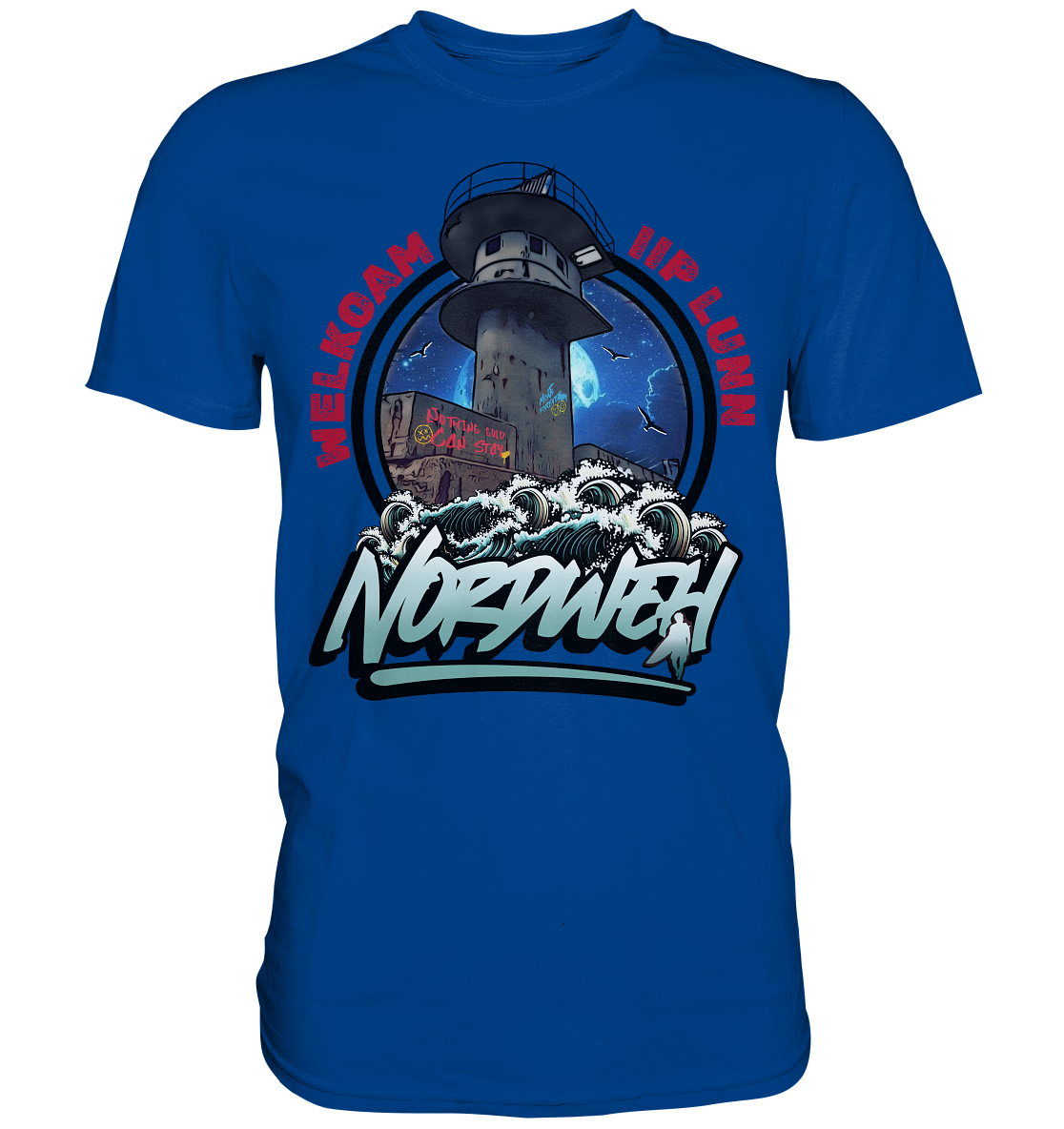 Welkoam Julius - Premium Classic T-Shirt Helgoland