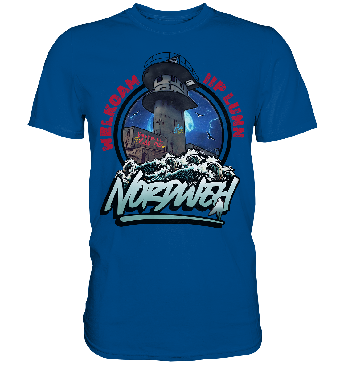 Welkoam Julius - Premium Classic T-Shirt Helgoland