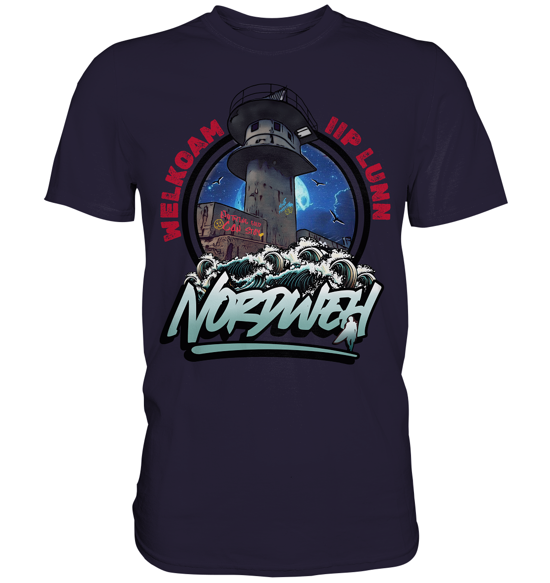 Welkoam Julius - Premium Classic T-Shirt Helgoland