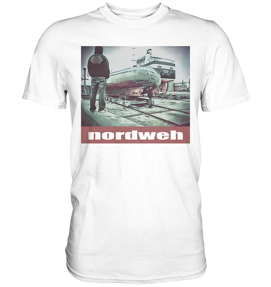 Auf der Mauer auf der Lauer - Premium Classic T-Shirt
