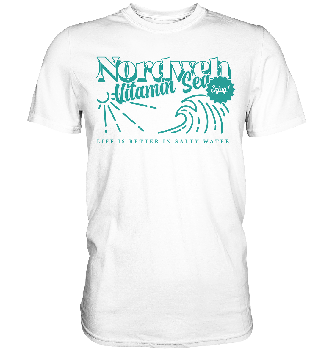 Enjoy - Premium Classic Surf T-Shirt