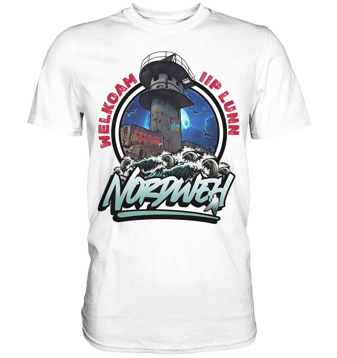 Welkoam Julius - Premium Classic T-Shirt Helgoland