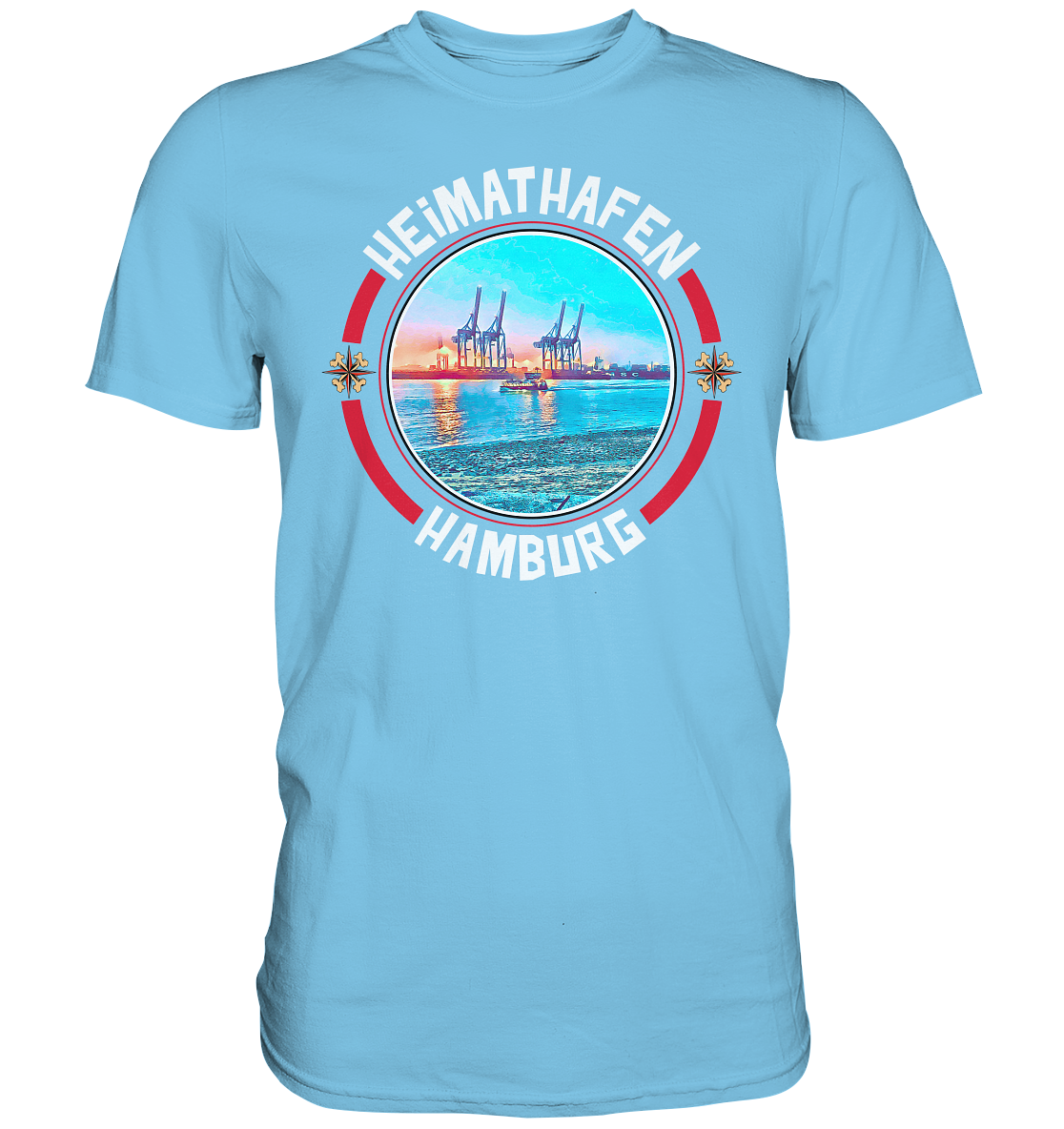 HHeimathafen  - Premium Hamburg Shirt